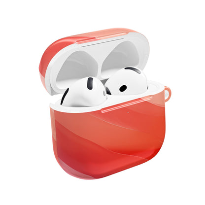 Wavy Coral Bands - AirPods Case