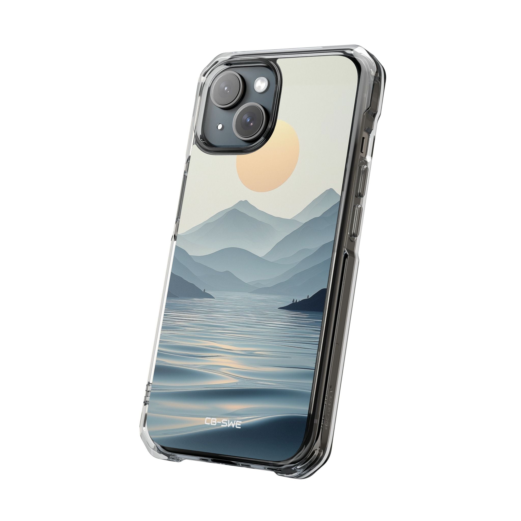Gentle Waves Reflect iPhone Case - Impact