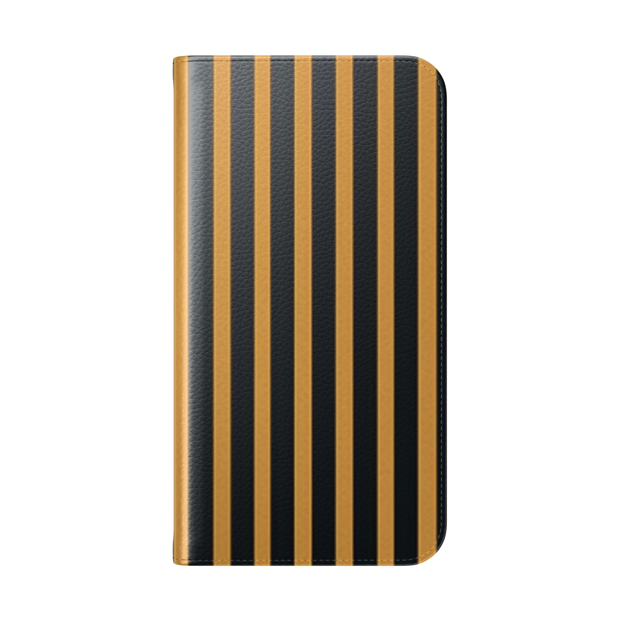 Golden Stripes - iPhone 16 Max Case - Wallet