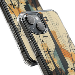 Strings in Motion - Phone Case for iPhone (Clear Impact - Magnetic)