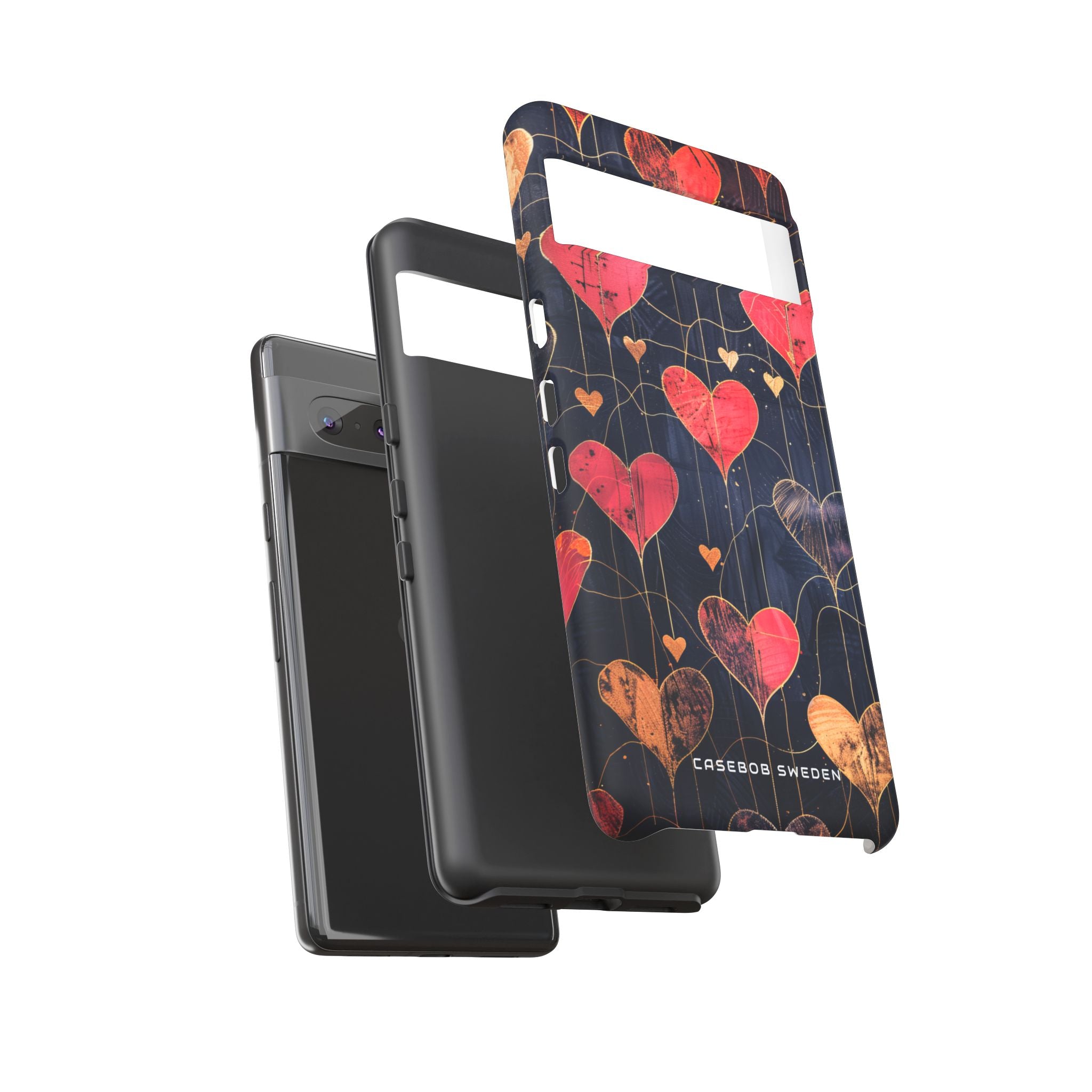 Gradient Heartflow Harmony Google Pixel 7 - Tough Phone Case