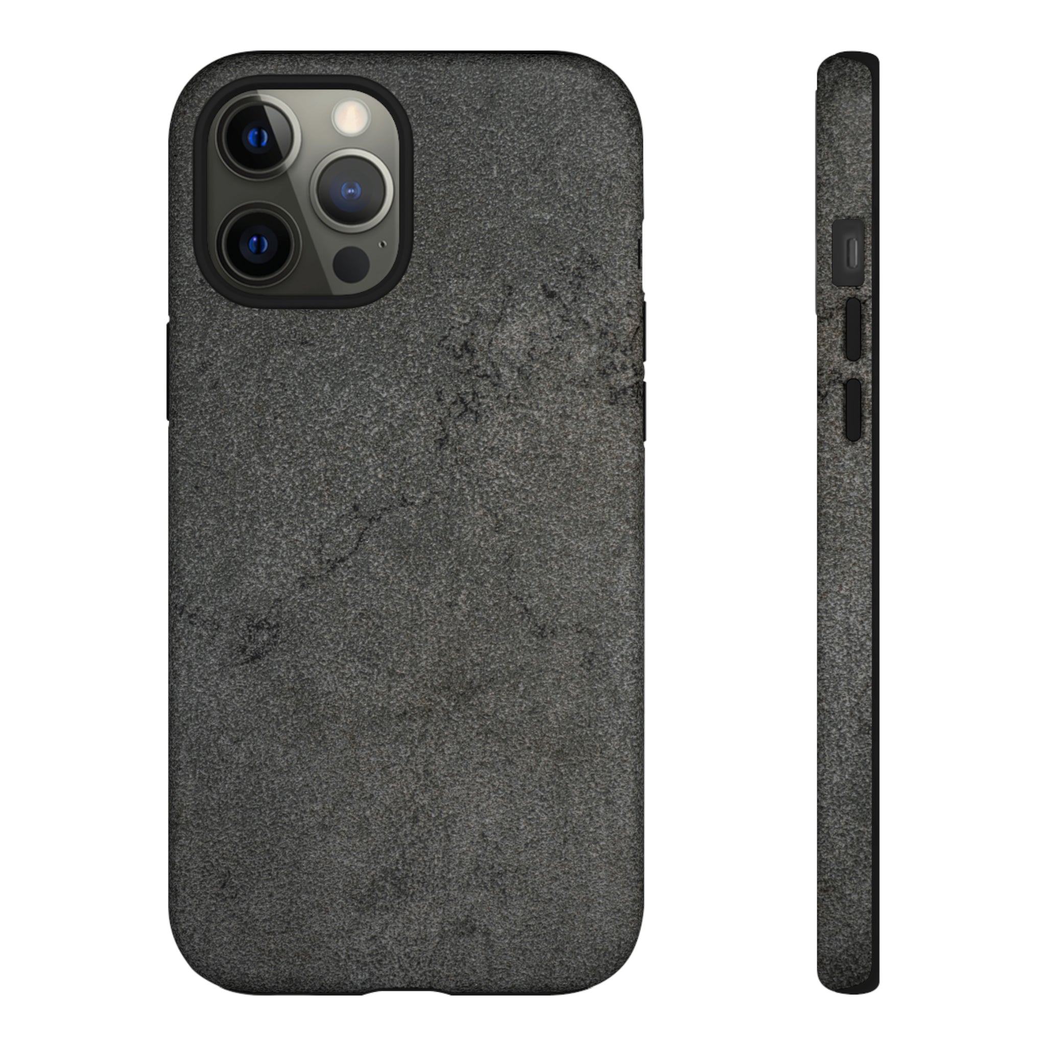 Steel Grey Granite - Protective Phone Case