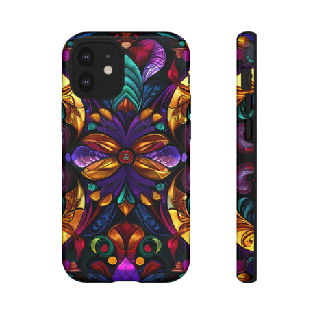 Gothic Stained Glass Majesty - Protective Phone Case