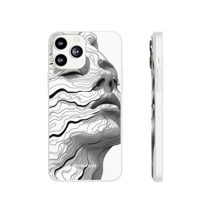 Topographic Serenity | Flexible Phone Case for iPhone