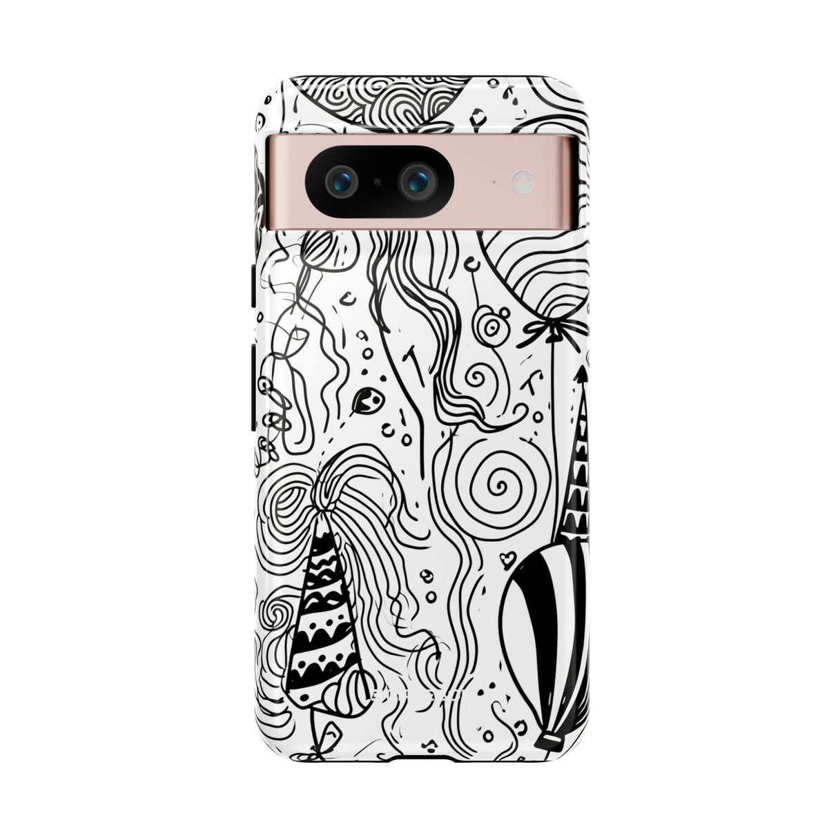 Whimsical Festivity | Protective Phone Case for Google Pixel