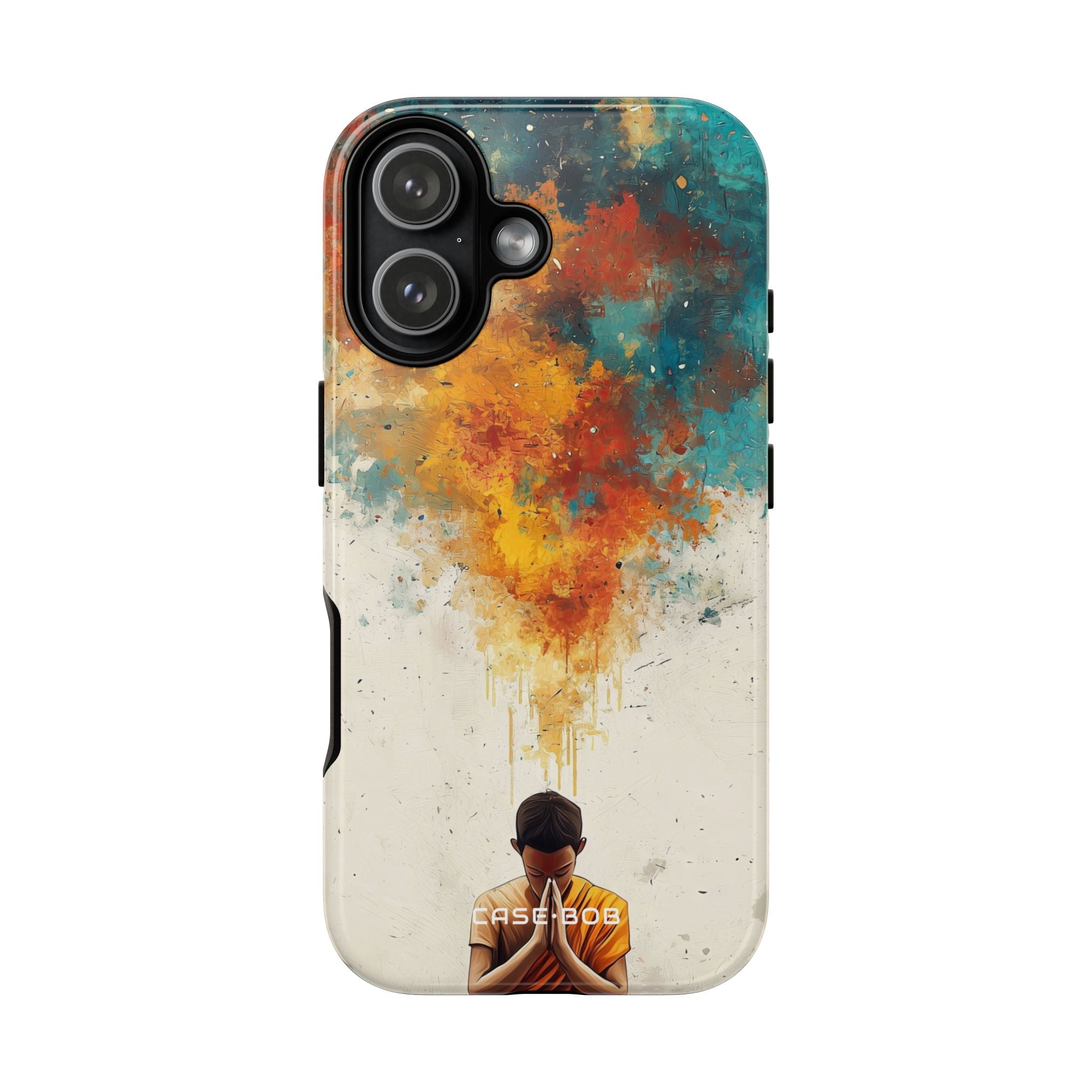 Meditative Glow iPhone 17 Case - Tough