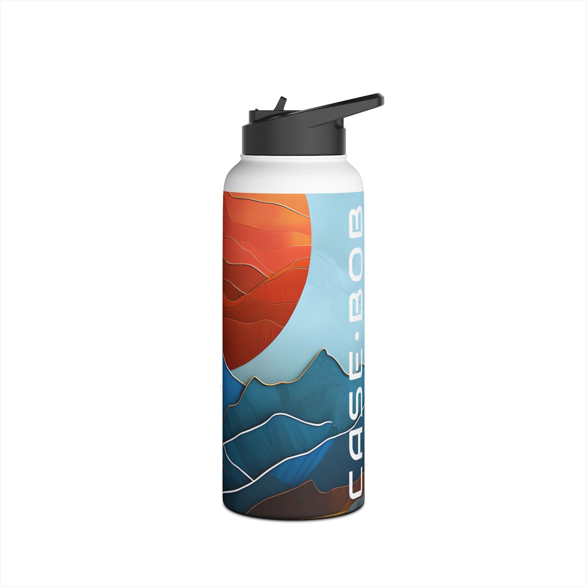 Solar Flame - Stainless Steel Water Bottle