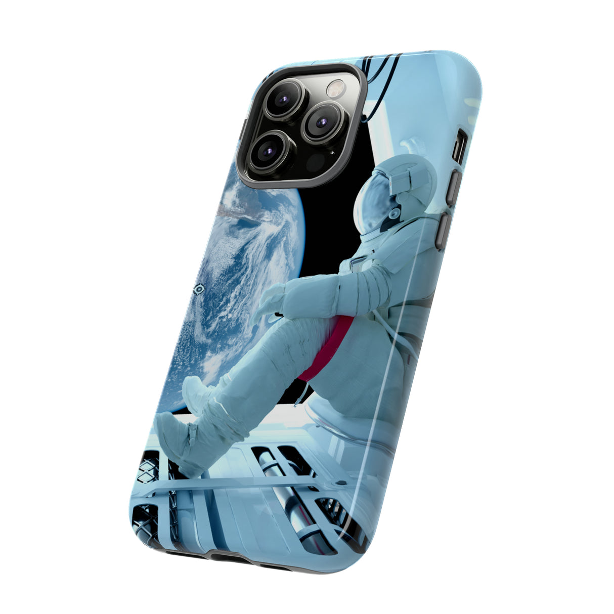 Astronaut inside Shuttle - Protective Phone Case