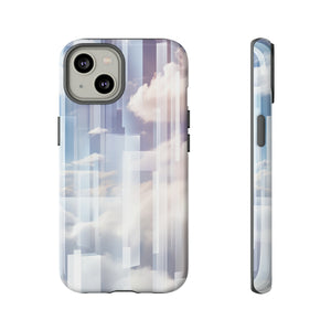 Cloudscape Gradient: Computing Elegance - Protective Phone Case