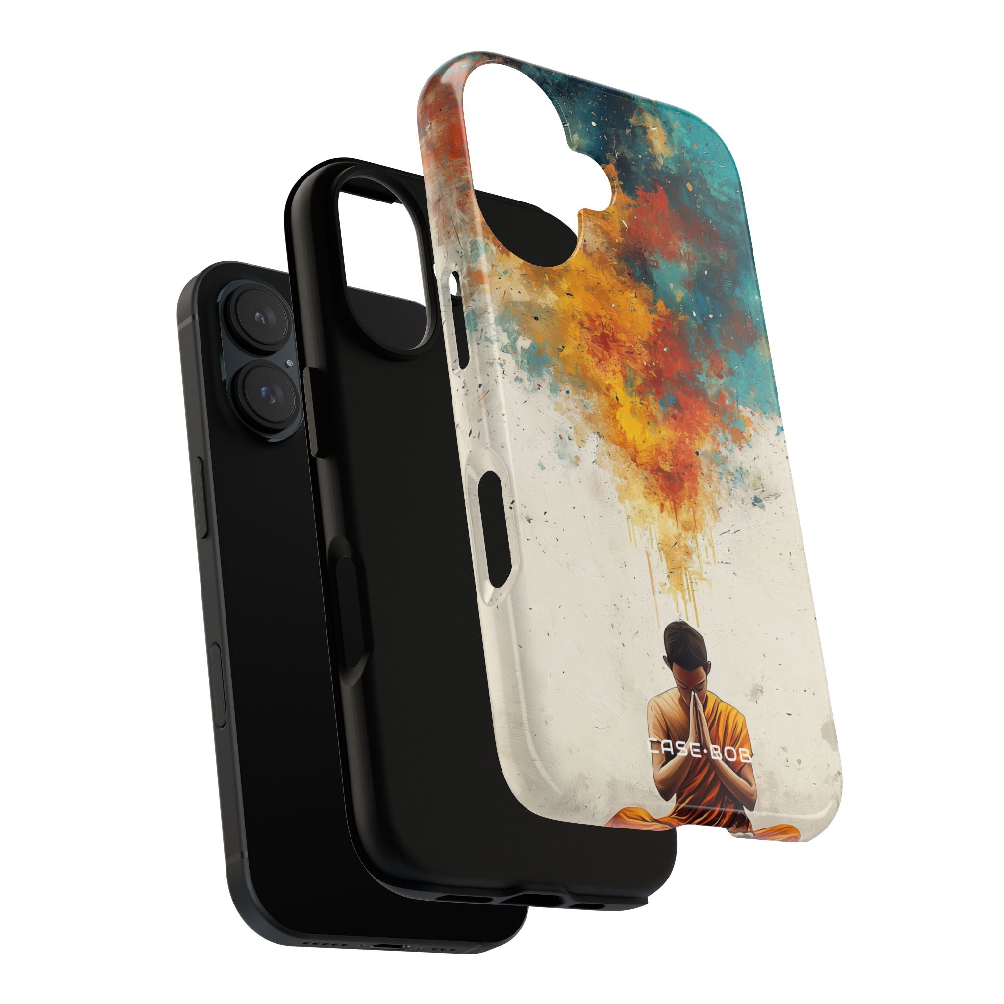 Meditative Glow iPhone 16 Pro Case - Tough