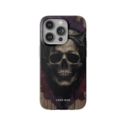 Gothic Skull Crown iPhone 14 Pro Case - Soft