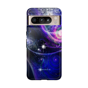 Space Background iPhone case (Protective) - Protective Phone Case