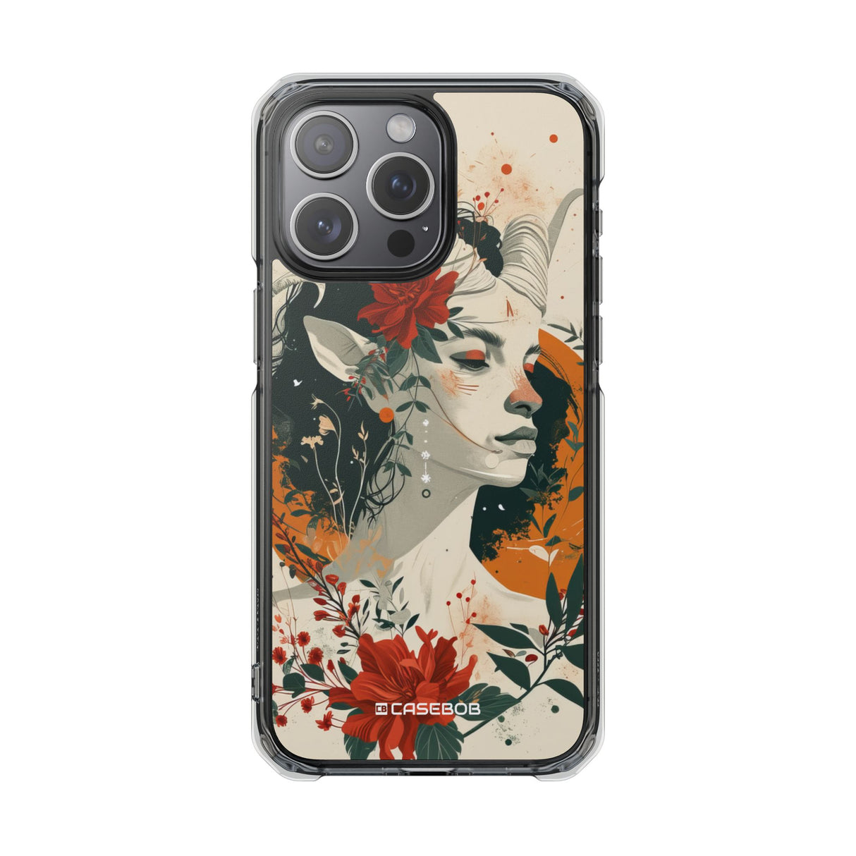 Faun Enchantment - Phone Case for iPhone (Clear Impact - Magnetic)