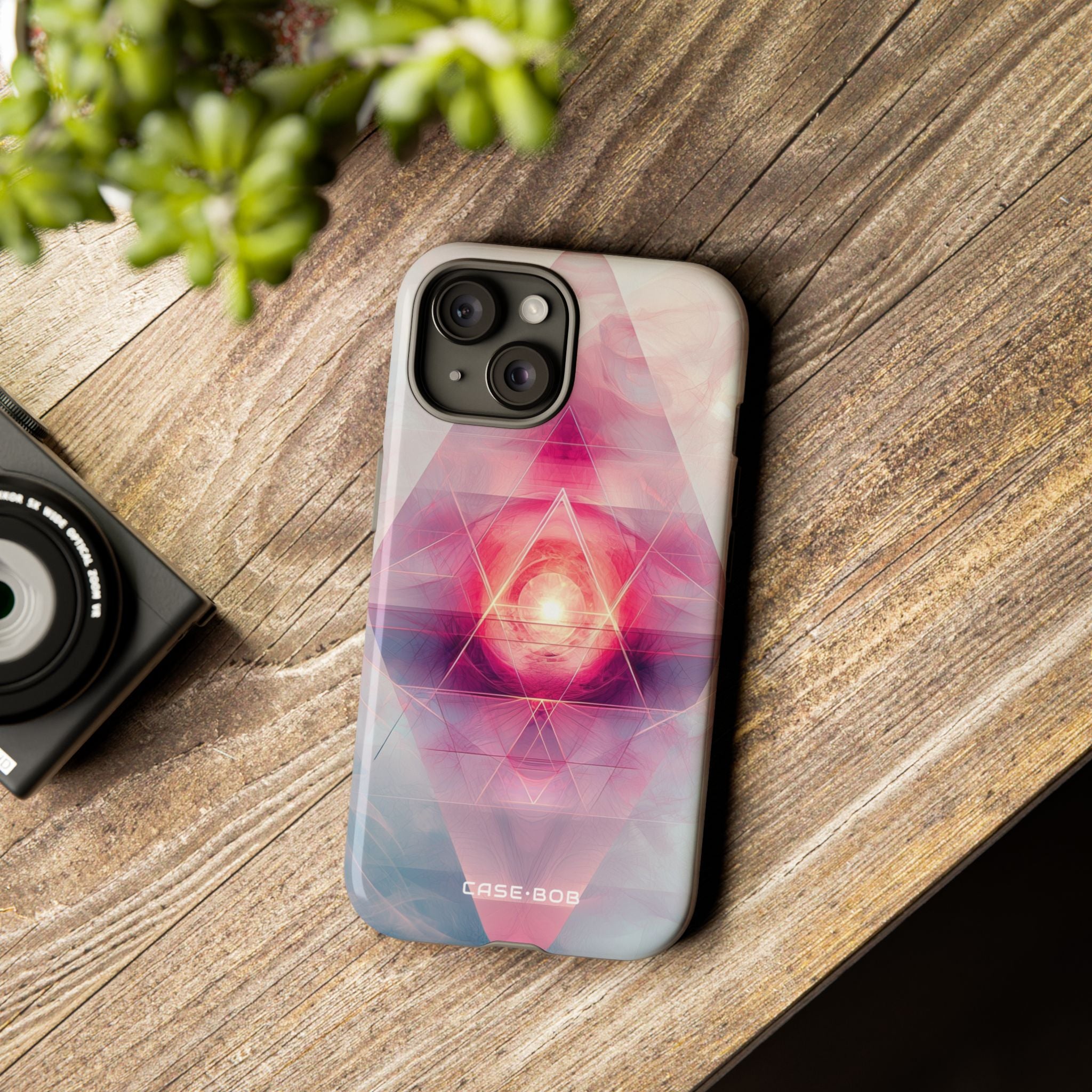 Diamond Glow iPhone 15 Case - Tough