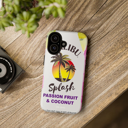 Tropical Sunset Splash - iPhone Case