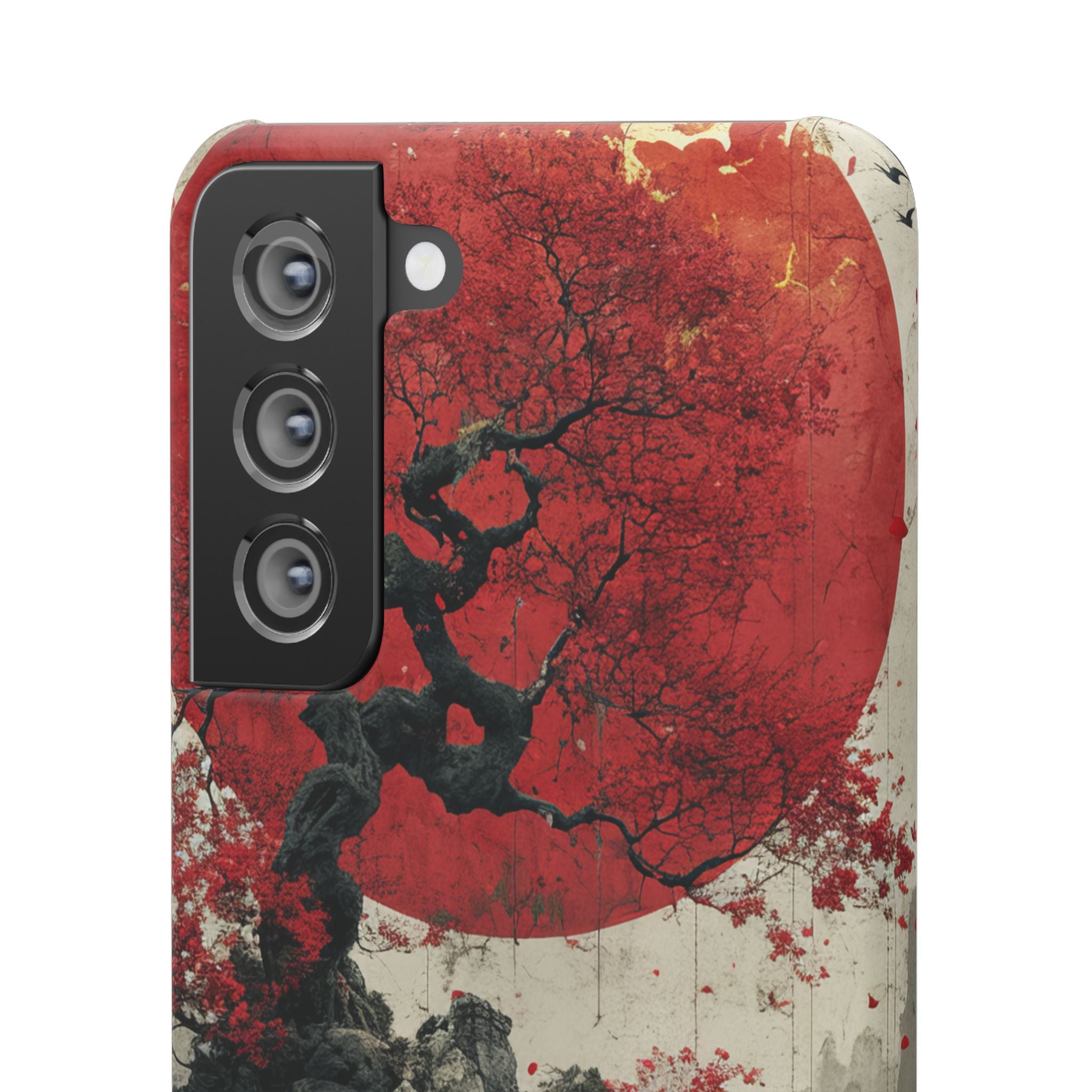 Zen Serenity in Red Harmony Samsung S21 - Slim Phone Case