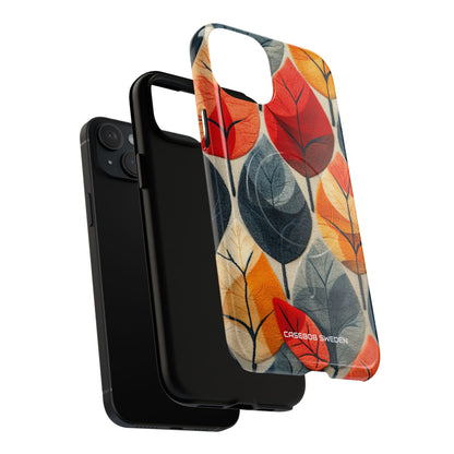 Autumn Leaf Design - Tough + MagSafe® iPhone 15 Phone Case