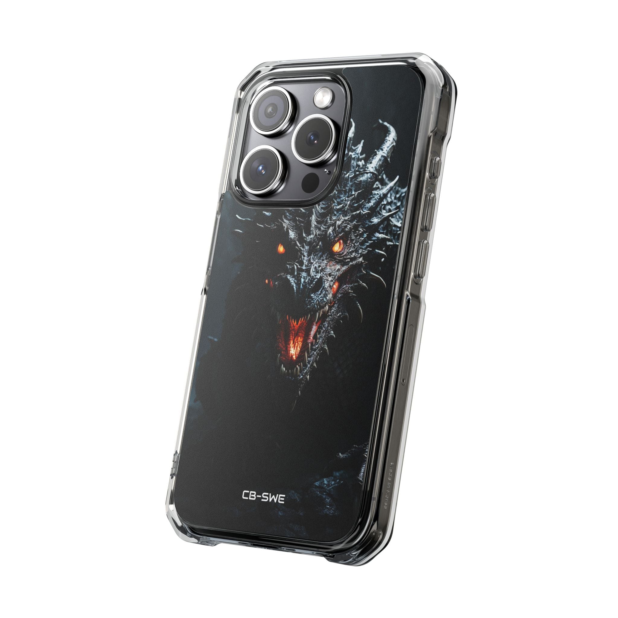 Fierce Dragon Roars iPhone Case - Impact