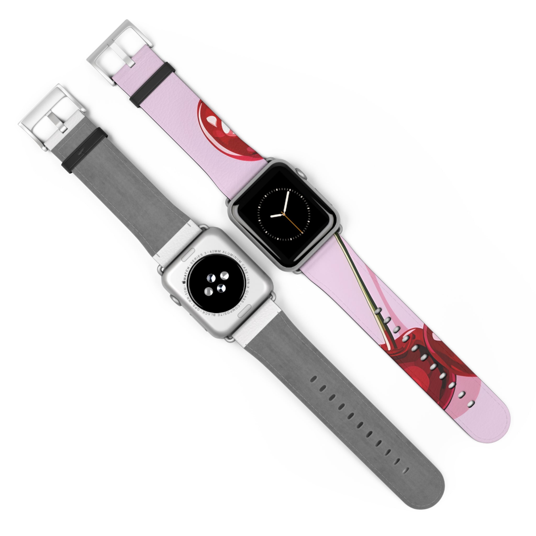 Glossy Cherry Glow - Watch Band
