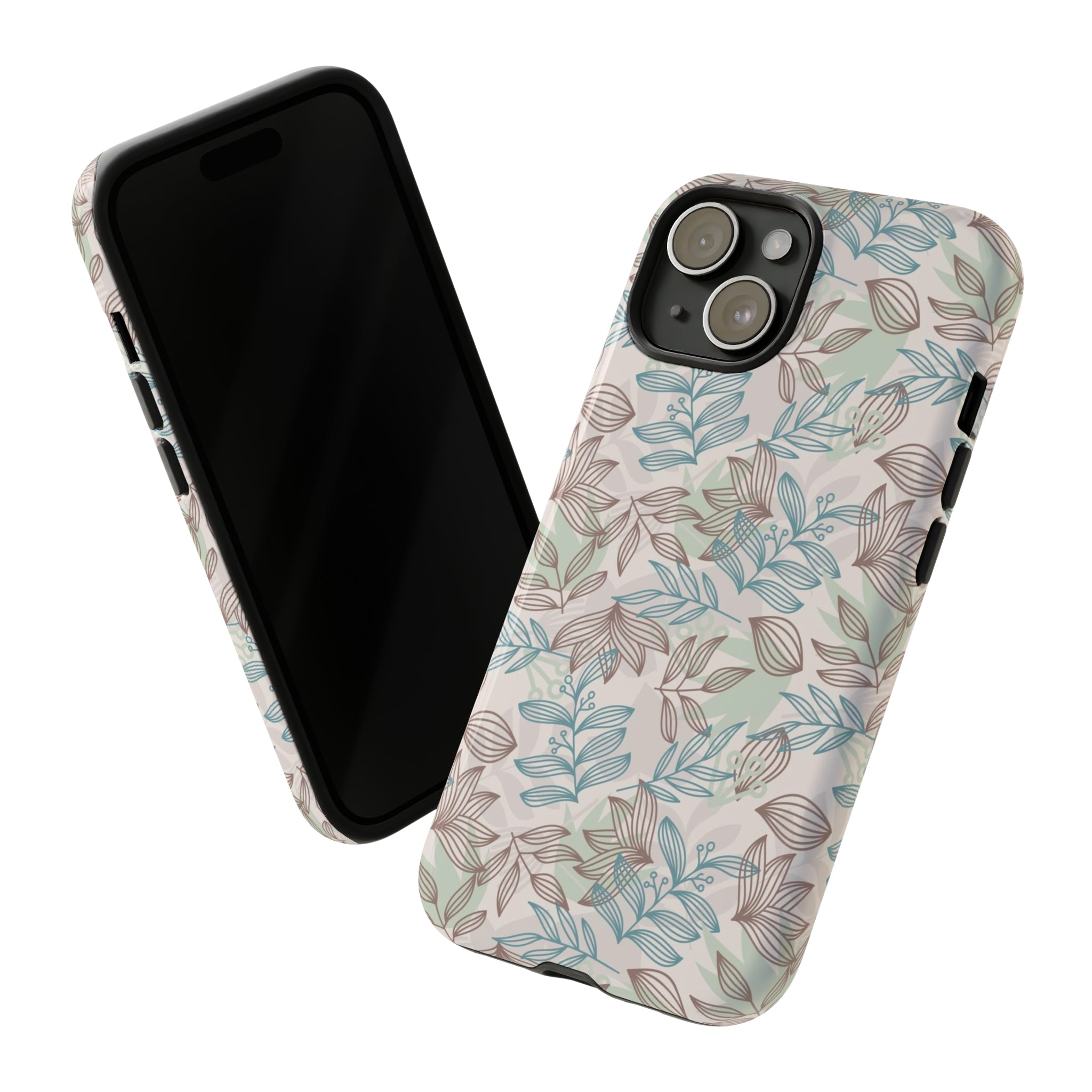 Minty Leaf - Protective Phone Case