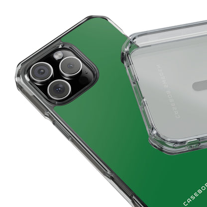 Green iPhone 16 - Clear Impact Phone Case