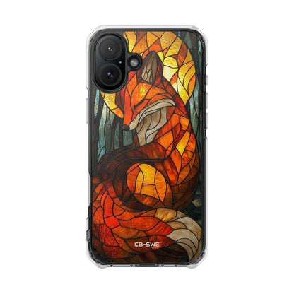 Fox Rests Under Sun iPhone Case - Impact