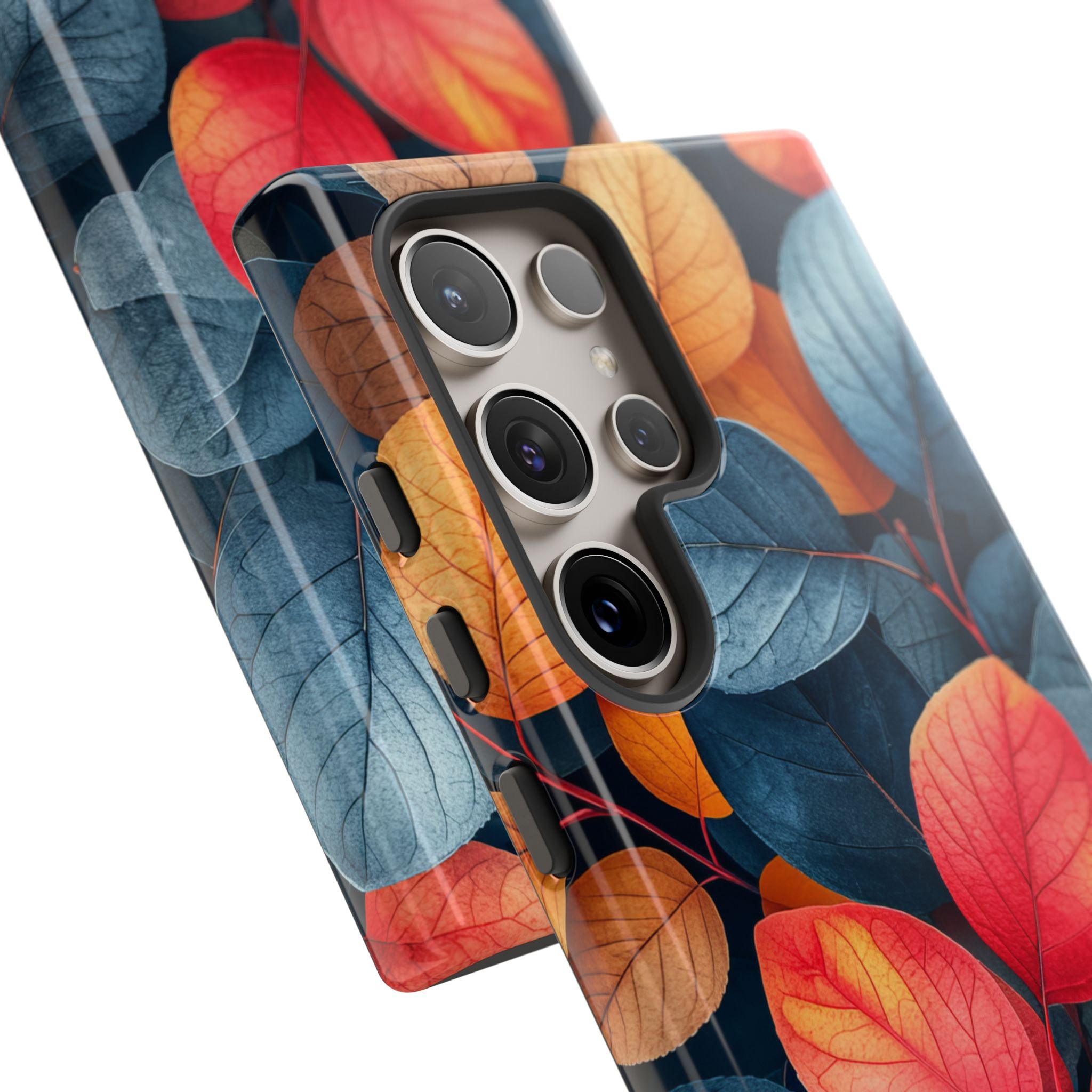 Vibrant Nature Leaves - Tough Samsung S24 Phone Case