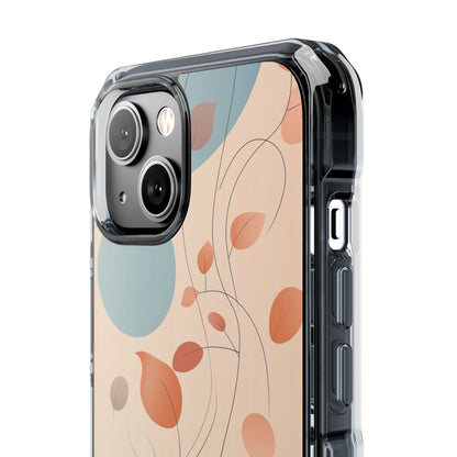 Gentle Leaves Drift iPhone Case - Impact