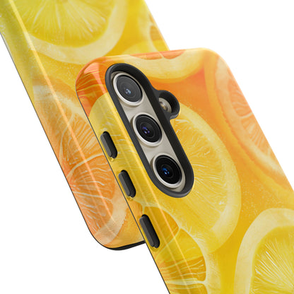 Citrus Splash Burst Samsung S24 - Tough