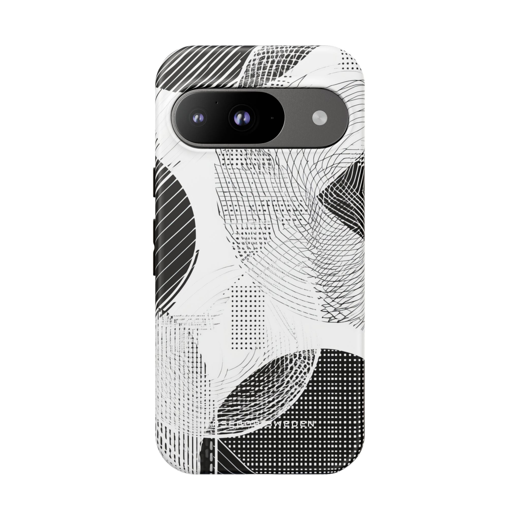 Geometric Line Harmony Google Pixel 9 - Tough Phone Case