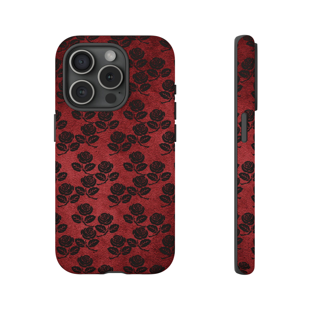 Rosemony Gothic Flower - Protective Phone Case