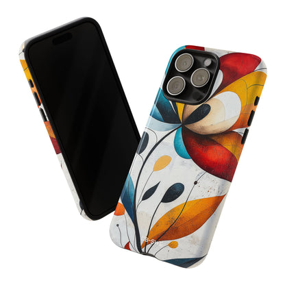 Vibrant Floral Symphony - iPhone Case