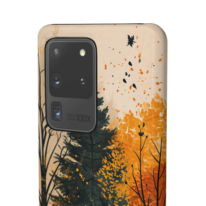 Autumnal Whispers | Slim Phone Case for Samsung