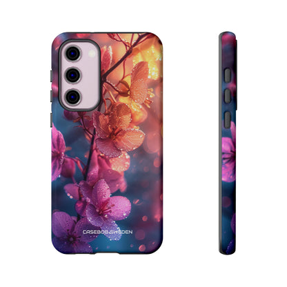 Pink Bloom Serenity - Tough Samsung S23 Phone Case