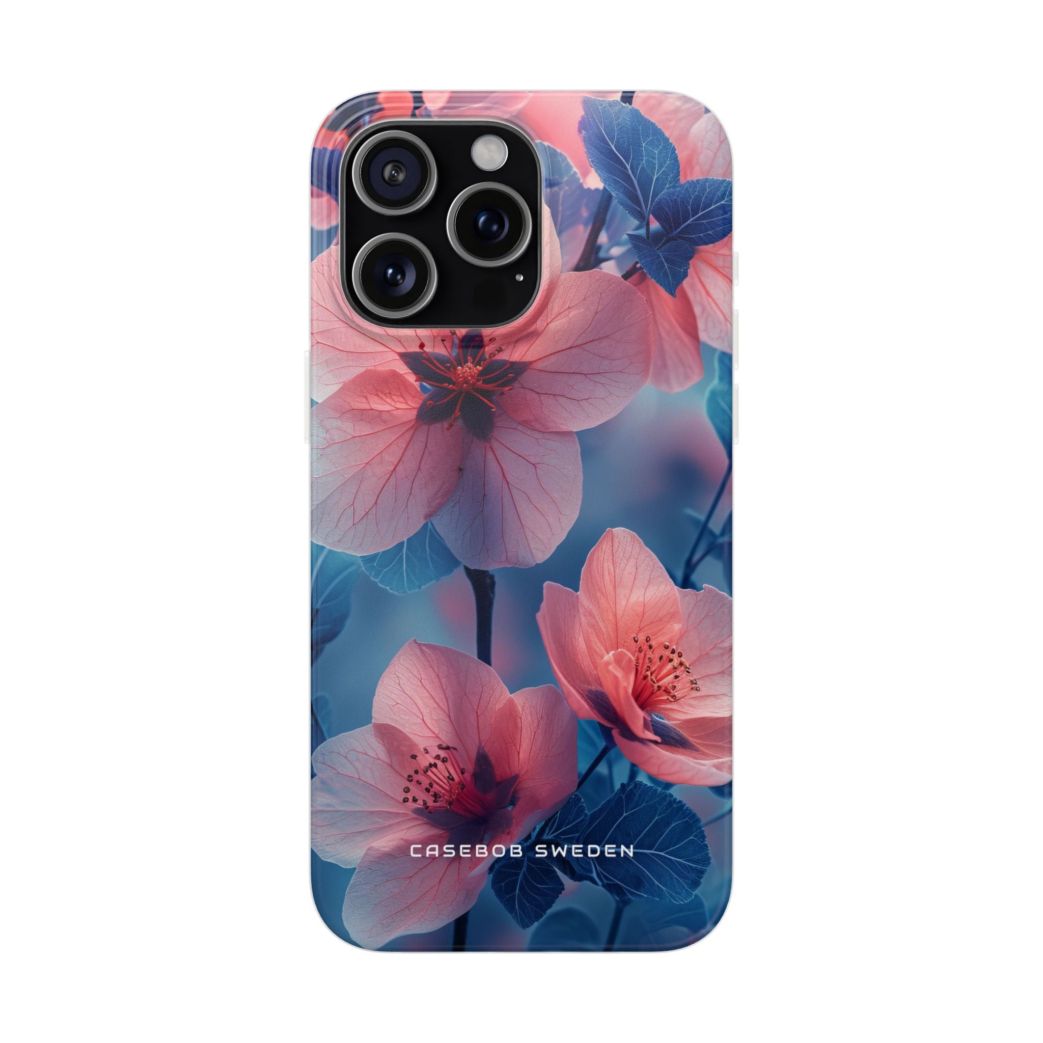 Ethereal Floral Harmony iPhone 15 - Flexi Phone Case