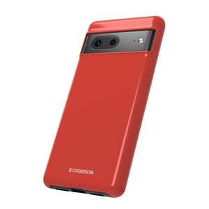 Cinnabar Red | Phone Case for Google Pixel (Protective Case)