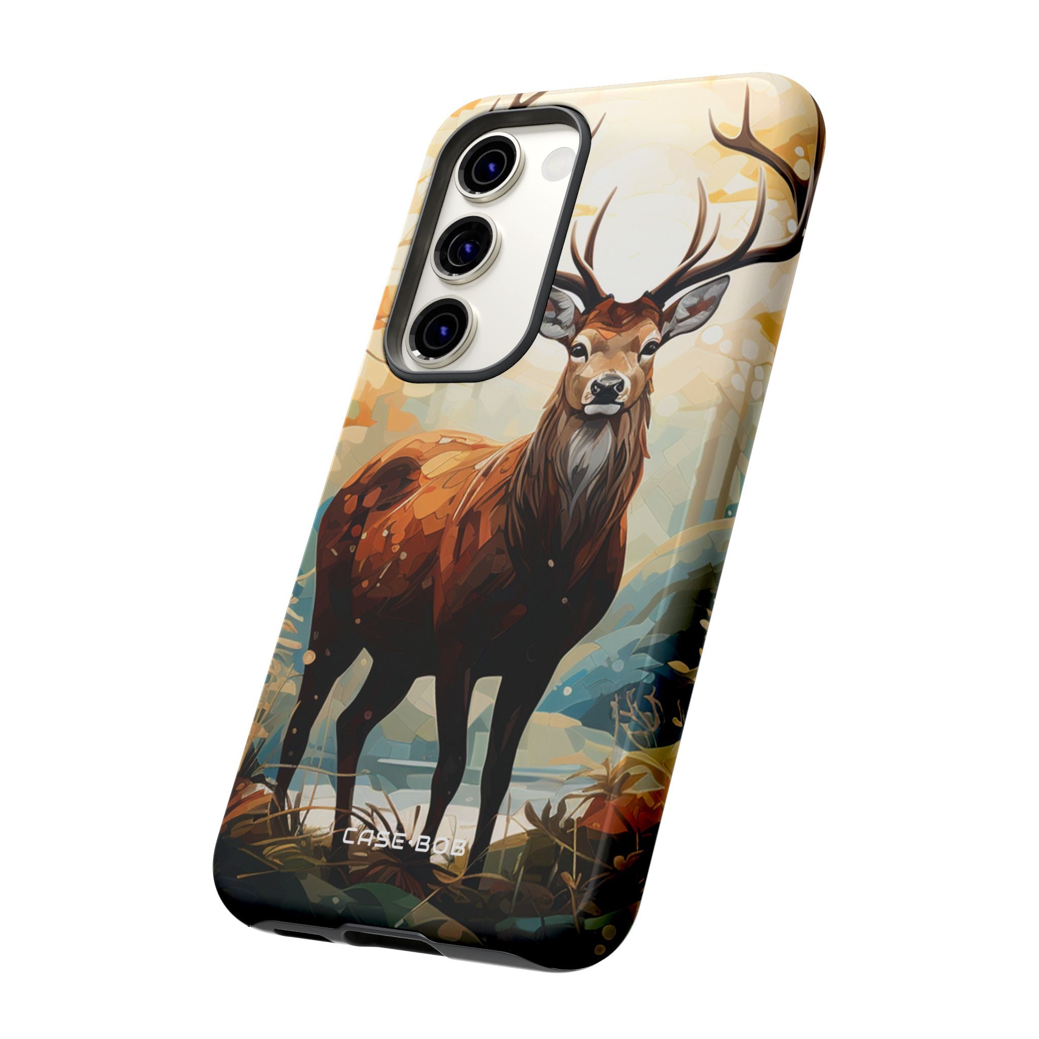 Glowing Stag Samsung S23 Case - Tough