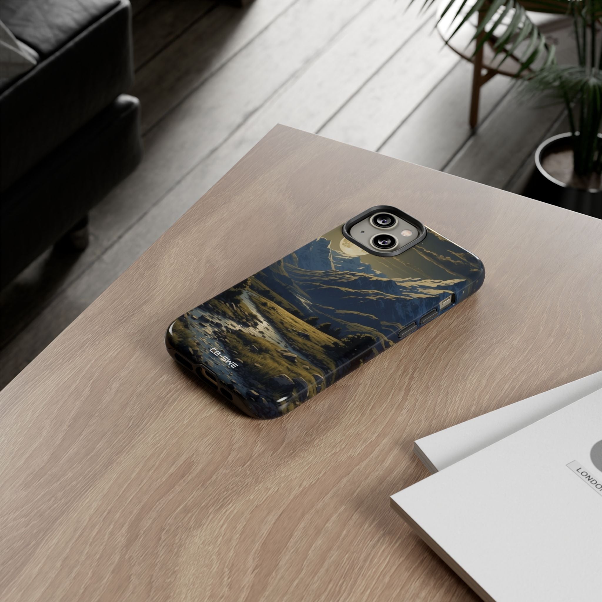 Moonlight Guides River - iPhone Case