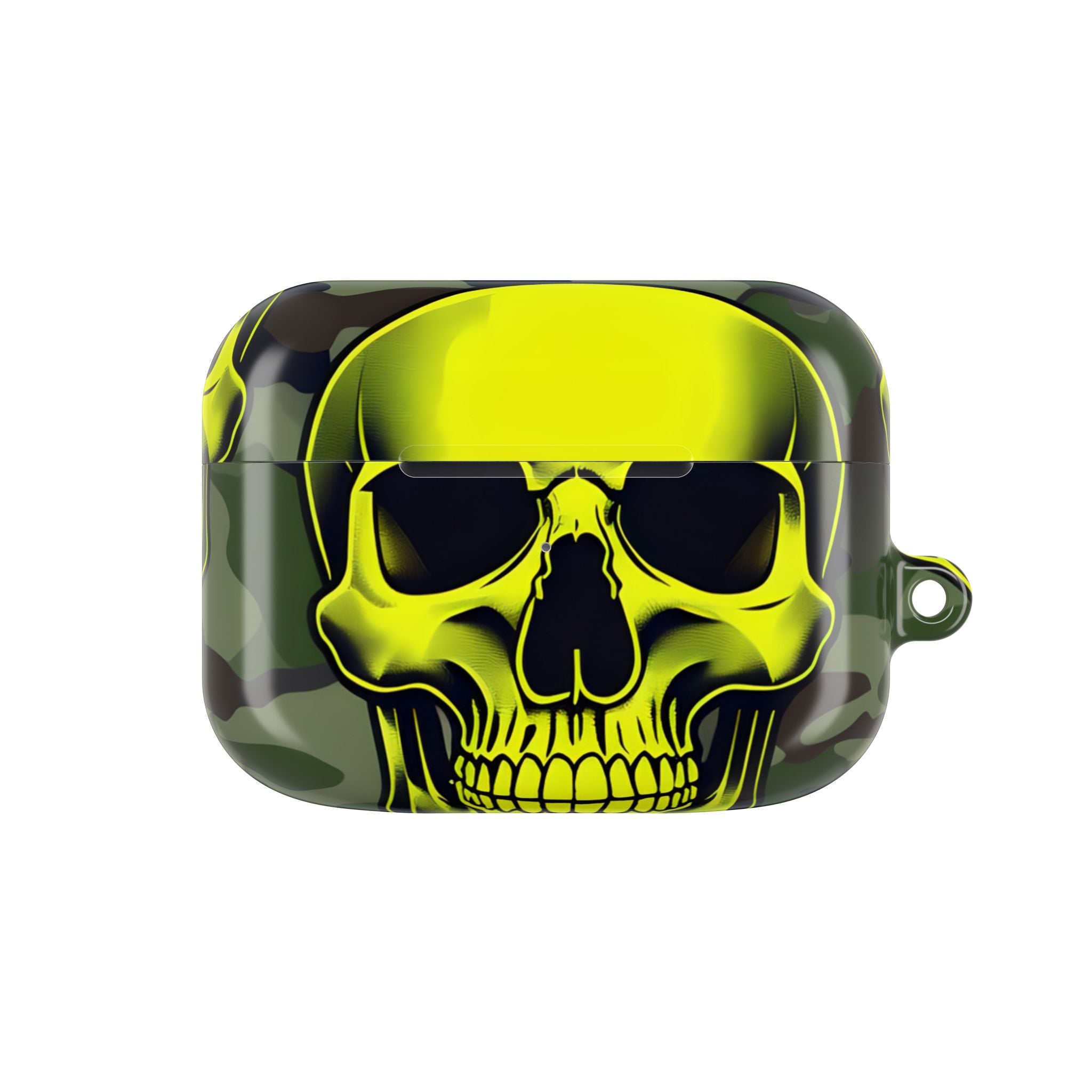 Neon Skull Camo - AirPods Case