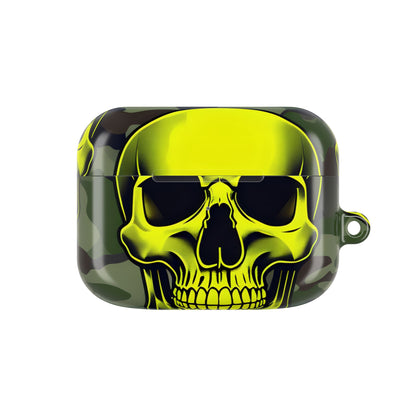 Neon Skull Camo - AirPods Case