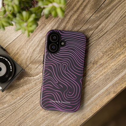 Contour Waveflow iPhone 16 - Tough Phone Case