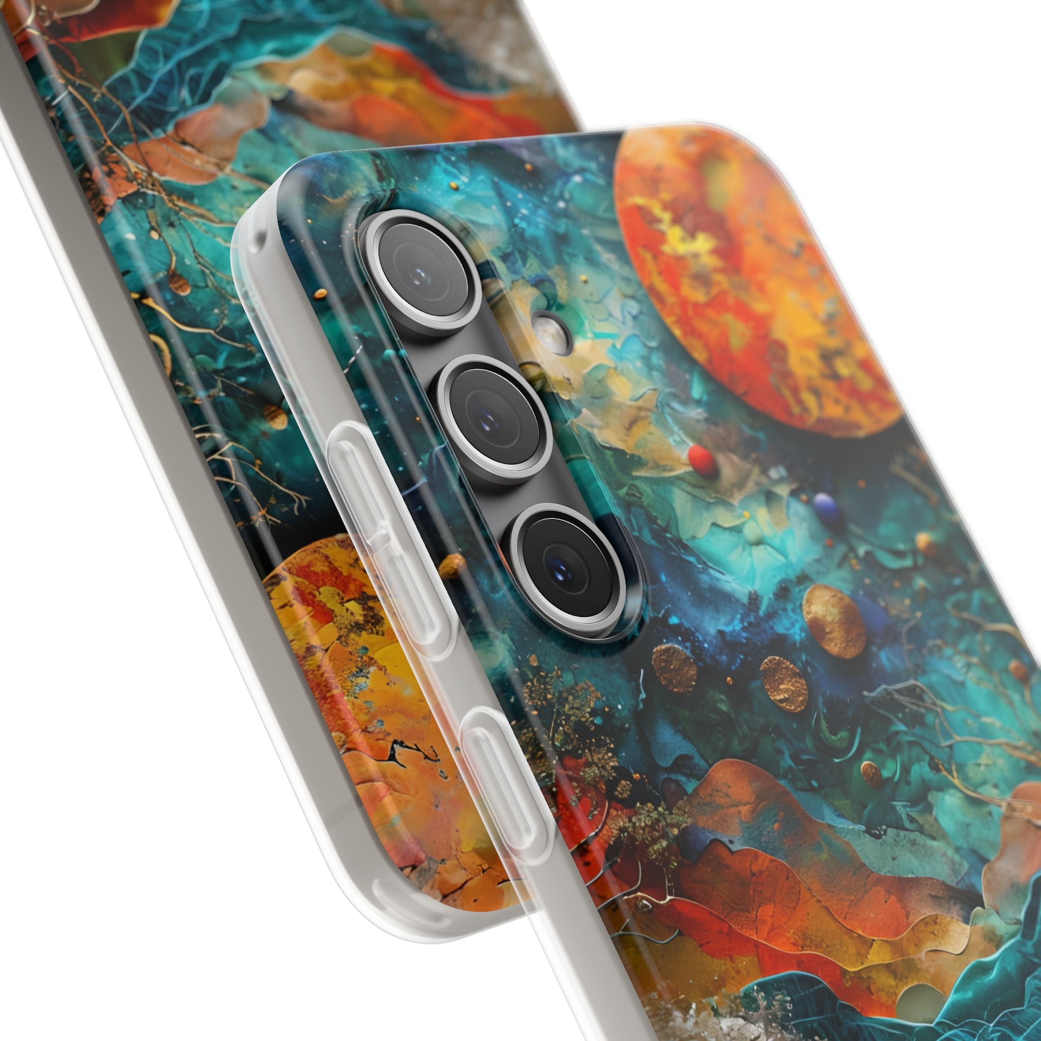 Celestial Ember Samsung S24 Case - Soft