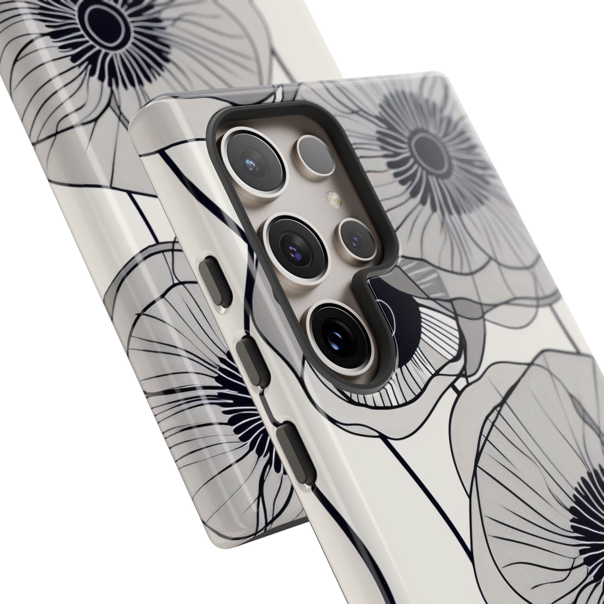 Modern Minimalist Flowers Samsung S24 - Tough Phone Case