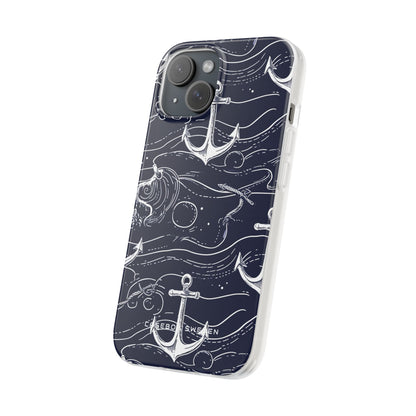 Gradient Anchorflow Waves iPhone 15 - Flexi Phone Case