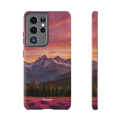 Mountain Peaks Glow - Samsung Case