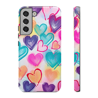 Hearts Dance Playfully - Samsung Case