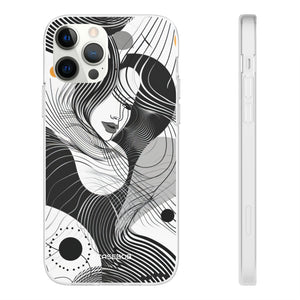 Fluid Noir Rhythm | Flexible Phone Case for iPhone