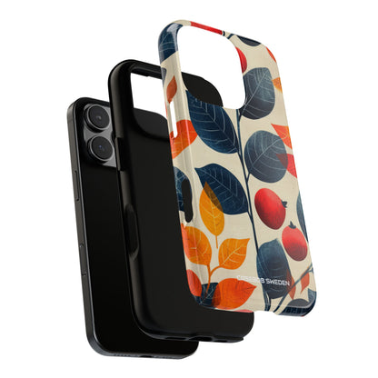 Autumn Nature Pattern - Tough iPhone 16 Phone Case