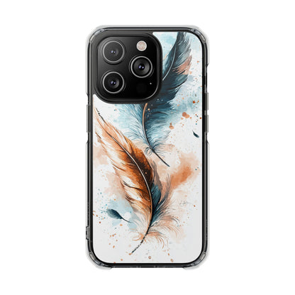 Feathers Dance Lightly iPhone Case - Impact