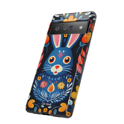 Bunny Jumps Joyfully - Google Pixel Case